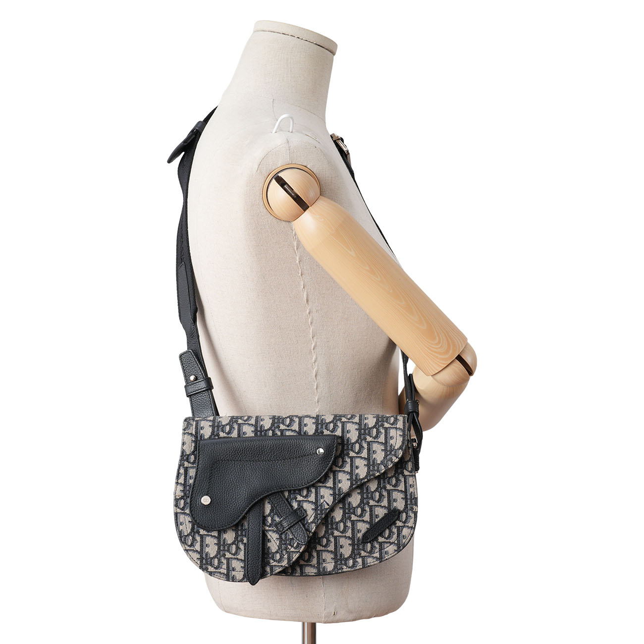CHRISTIAN DIOR(USED)디올 옴므 오블리크 새들 메신저백